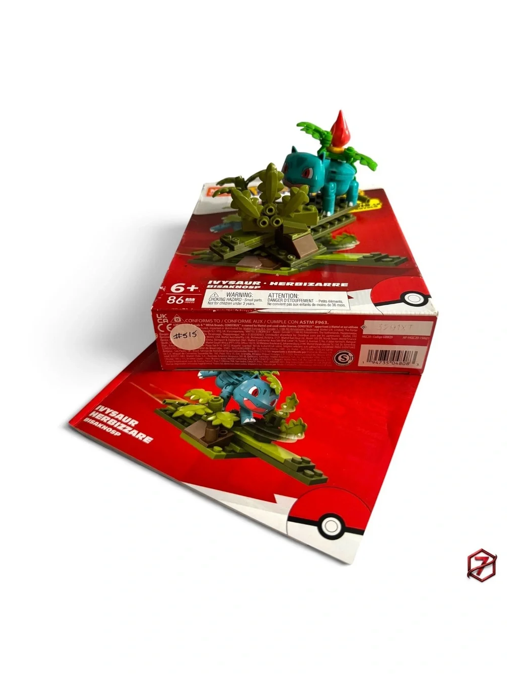 Mega Construx Pokémon Ivysaur 86-Piece Building Set HDL84 Complete w/ Box
